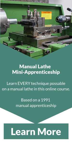 Manual lathe mini-apprenticeship course
